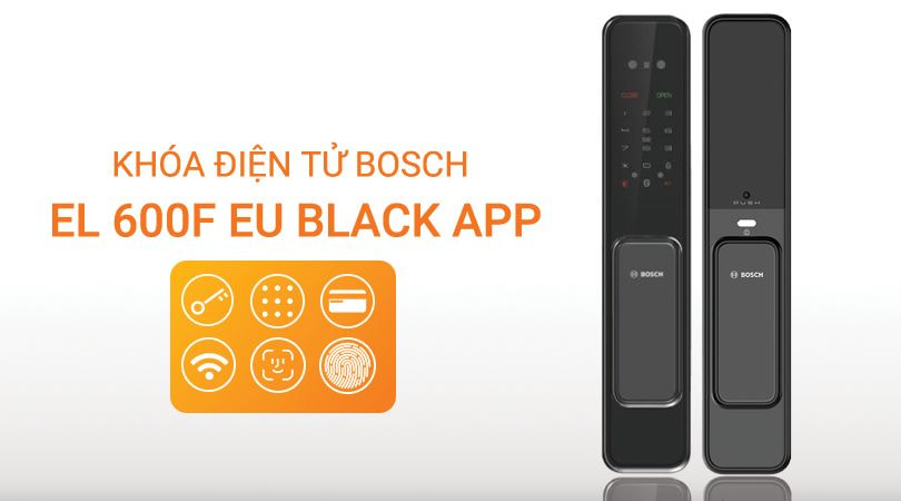 Mở khóa linh hoạt với 6 phương thức